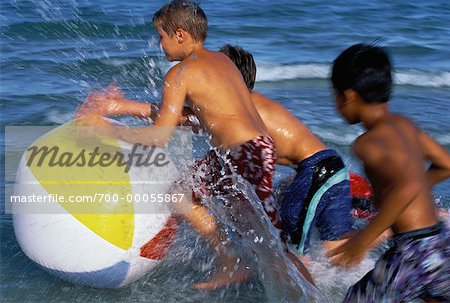 boys in swimwear