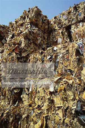 Paper Recycling Plant Near Jakarta, Indonesia