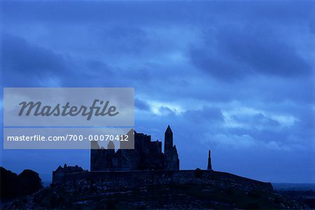 The Rock of Cashel and Sky Cashel, Ireland