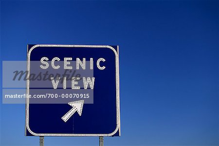 Road Sign Scenic View Stock Photo Masterfile Rights Managed Artist Steve Craft Code 700