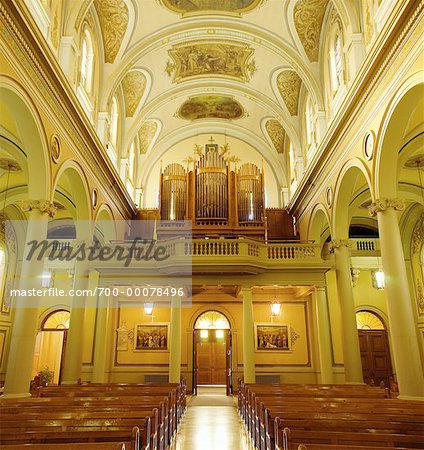 Pipe Organ at St. Paul's Basilica, Toronto, Ontario Canada