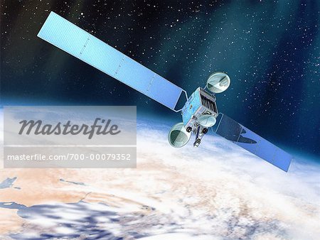 Satellite in Orbit