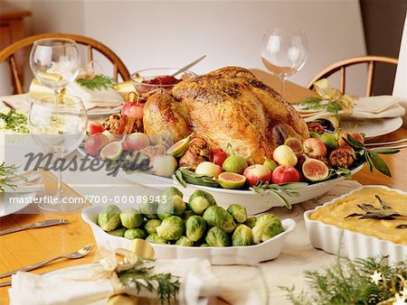 Turkey With Bacon-Wrapped Stuffing and Figs