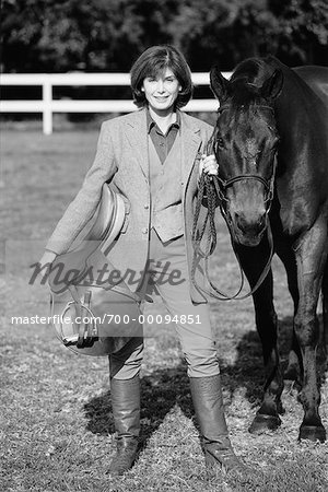 Woman and Horse