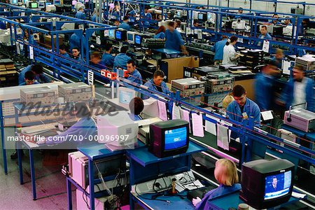 computer assembly line