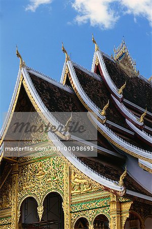 Temple Roof Luang Prabang, Laos