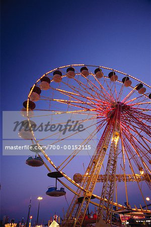 Ferris Wheel at CNE, Toronto, Ontario, Canada