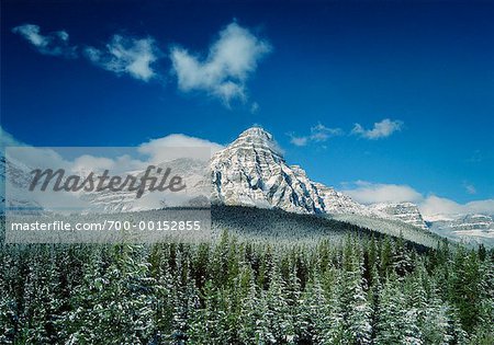 Mount Chephren Banff National Park Alberta, Canada