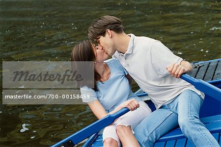 Couple in Rowboat