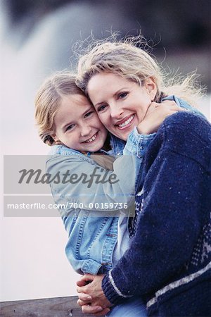 Portrait of Mother and Daughter