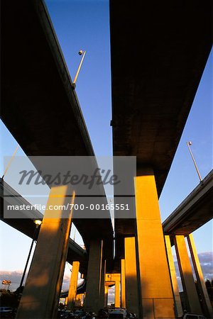 View from Underneath an Overpass