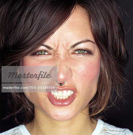 Woman Making Faces Stock Photo Masterfile Rights Managed Artist Tsuyoi Code 700