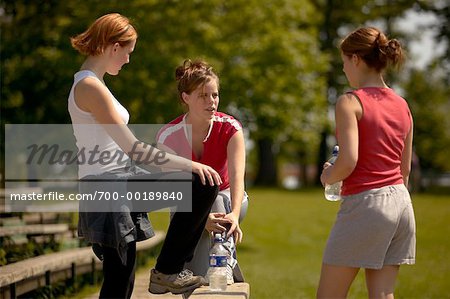 Group of Girls Outdoors