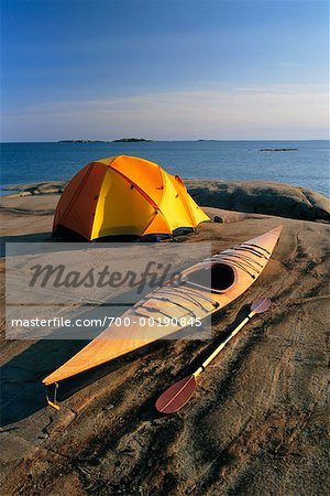 Camping and Kayaking Equipment