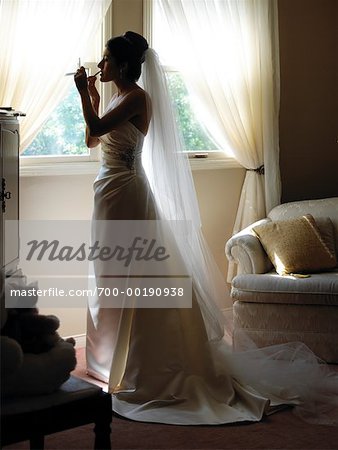 Bride Getting Ready