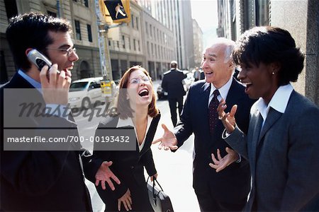 Business People Having a Good Time