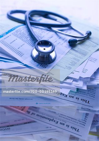 Stethoscope and Medical Bills