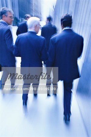 Group of Business People Walking