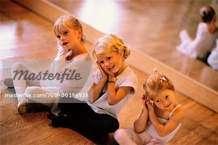 Children in Ballet Class