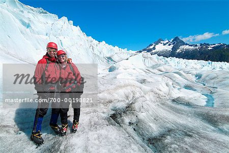 Portrait of Two Ice Climbers