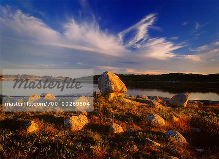 Sunset Near Peggy's Cove Nova Scotia, Canada