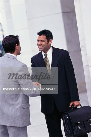 Business Men Shaking Hands