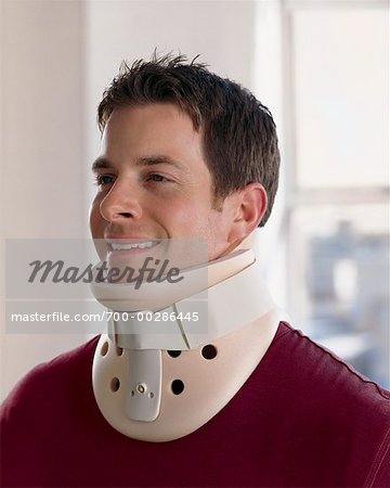Neck Brace Man Images – Browse 7,609 Stock Photos, Vectors, and Video