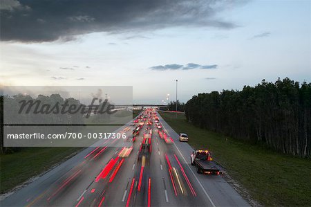 Traffic on Highway