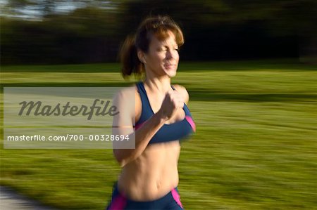 Woman Jogging