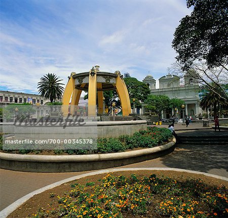 Stage San Jose Central Park Costa Rica