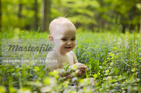 Baby Sitting in Meadow