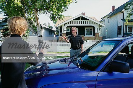 Father Throwing Car Keys