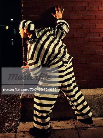 Prison Inmate Escaping