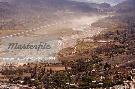 Rio Grande Valley, Quebrada de Humahuaca, Jujuy Province, Argentina