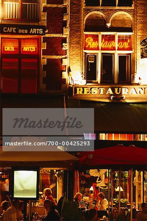 Restaurant, Brugge, Belgium