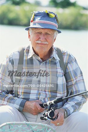 Man Fishing - Stock Photo - Masterfile - Rights-Managed, Artist