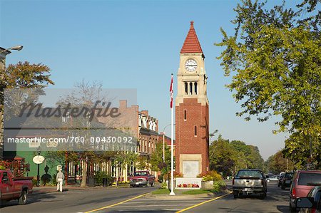 small clock tower