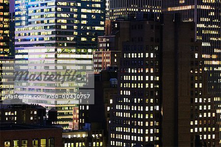 Office Buildings in Midtown Manhattan, New York City, New York, USA