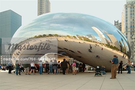 Cloud Gate Sculpture Chicago, Illinois, USA