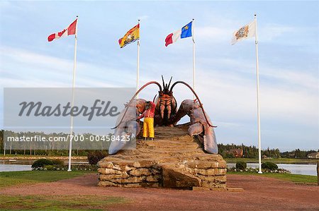 Giant Lobster Monument, Shediac, New Brunswick, Canada