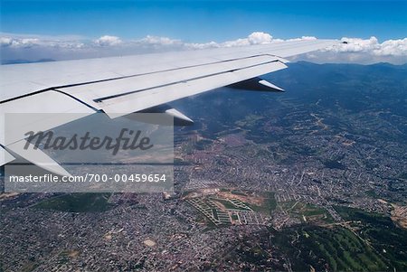 City from Airplane, Mexico City, Mexico