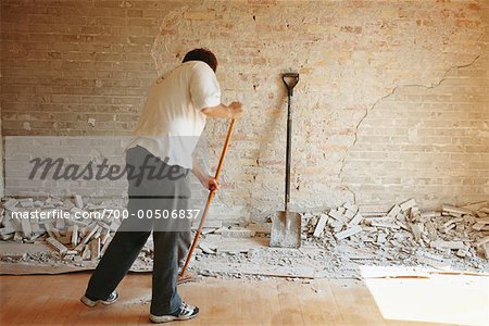 Man Doing Renovations