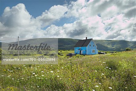 Farmhouse on Cape Breton Island, Nova Scotia, Canada