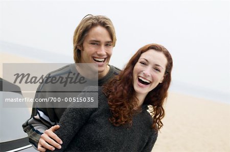 Couple At the Beach