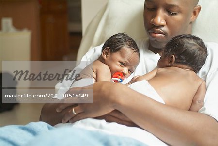 newborn black baby twins