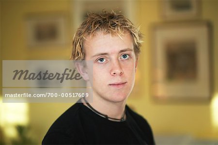 Portrait of Teenage Boy