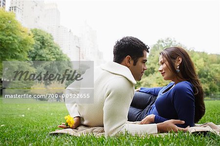 Man Hiding Dandelions From Girlfriend