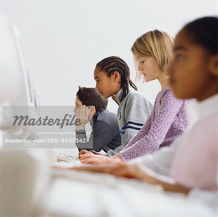 Students Using Computers