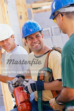 Men Working at Construction Site