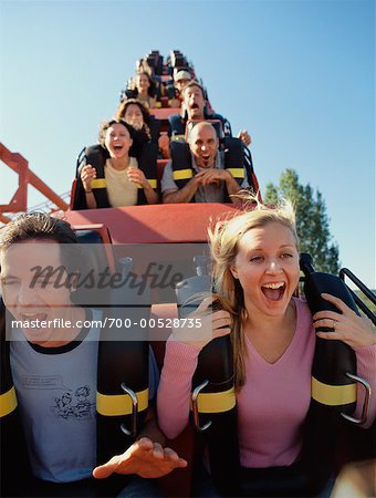 People On Roller Coaster Stock Photo Masterfile Rights Managed Artist Jeremy Maude Code 700